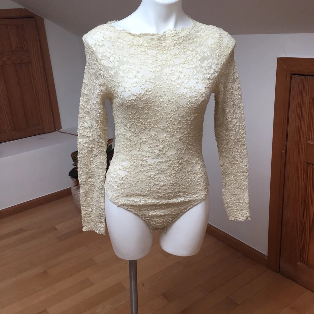 Vintage Victoria’s Secret lace body suit